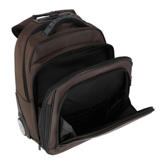 Dermata 2 Rollen Rucksacktrolley 47.5 cm Laptopfach