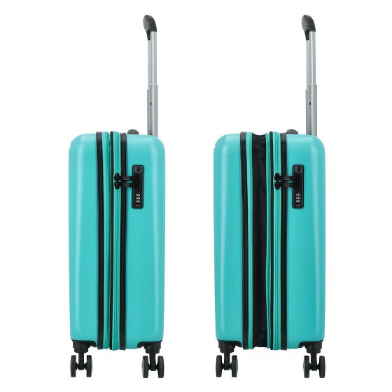 Gabol Future Plus 4 Rollen Kabinentrolley 55 cm mit Dehnfalte