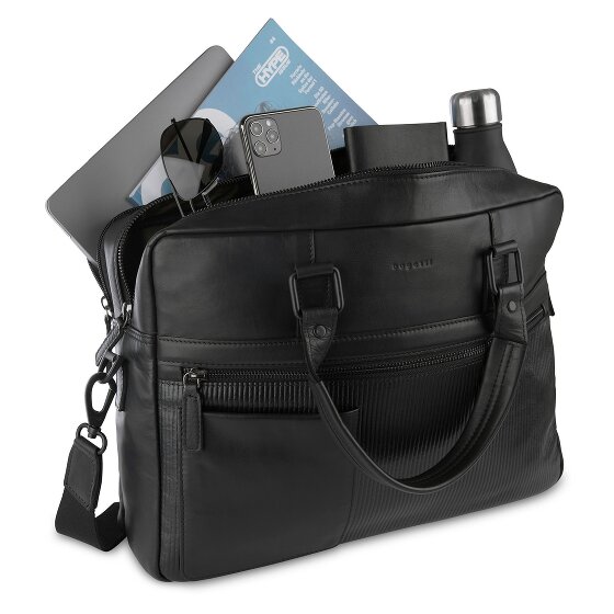 bugatti Joel Aktentasche Leder 38 cm Laptopfach