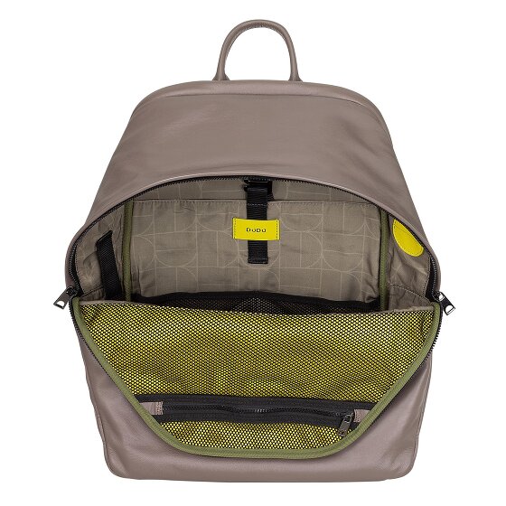 DuDu New York Daypack Leder 41 cm Laptopfach