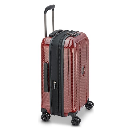 Delsey Paris Helium Ultimate 4 Rollen Kabinentrolley 55 cm mit Dehnfalte