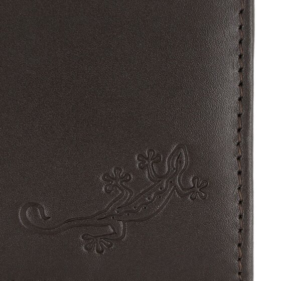 oxmox Leather Geldbörse RFID Schutz Leder 12 cm