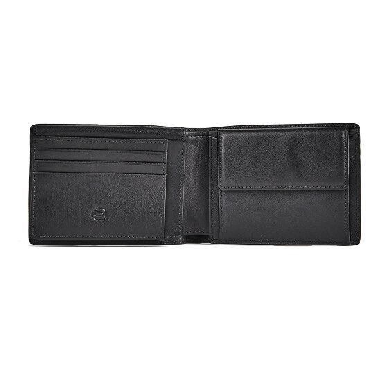 Piquadro Victor Geldbörse RFID Schutz Leder 12.5 cm