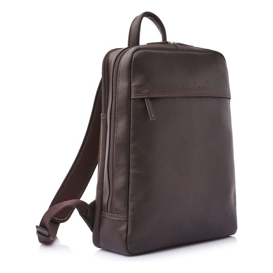 Castelijn & Beerens Daypack RFID Schutz Leder 42 cm Laptopfach