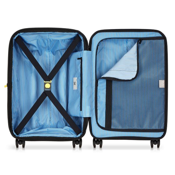 Delsey Paris Lutece Se 4 Rollen Kabinentrolley 55 cm mit Dehnfalte