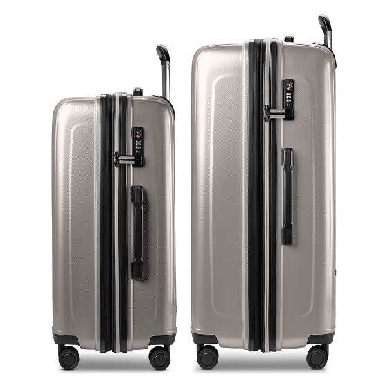 Redolz Essentials 14 4-Rollen Kofferset M+L mit Dehnfalte