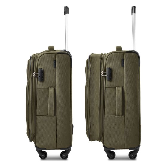 Wenger Beaumont 4 Rollen Trolley M 67 cm mit Dehnfalte