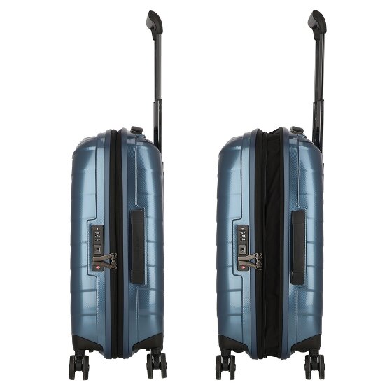 Samsonite Attrix 4 Rollen Kabinentrolley 55 cm mit Dehnfalte