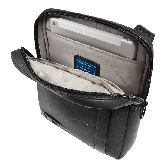 Piquadro Russel Umhängetasche Leder 27 cm