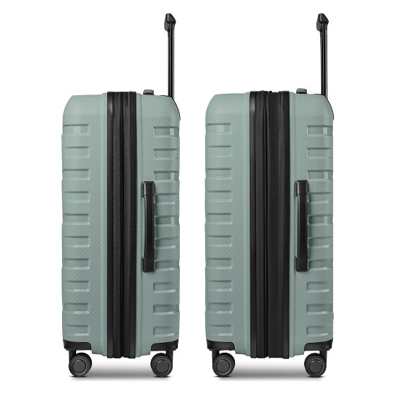 Smartbox Edition 01 4 Rollen Kofferset 3-teilig mit Dehnfalte