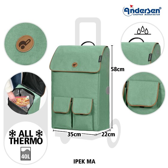Andersen Shopper Royal Shopper Ipek Ma Einkaufstrolley 58 cm