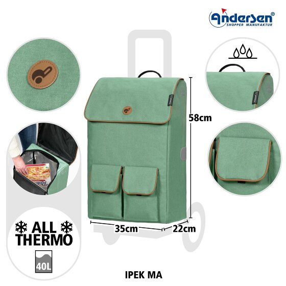 Andersen Shopper Royal Shopper Ipek Ma Einkaufstrolley 58 cm