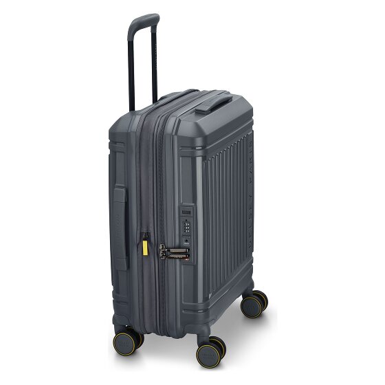 Delsey Paris Lutece 4 Rollen Kabinentrolley 55 cm mit Dehnfalte
