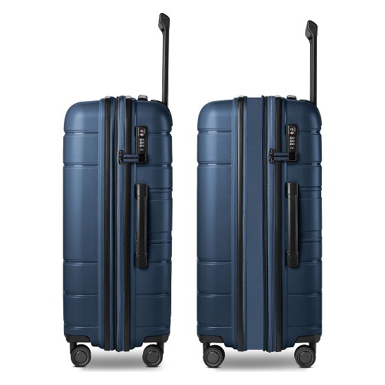 Redolz Essentials 11 4 Rollen Trolley 66 cm mit Dehnfalte