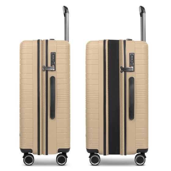 Franky Dallas 3.0 4 Rollen Trolley M 65 cm mit Dehnfalte