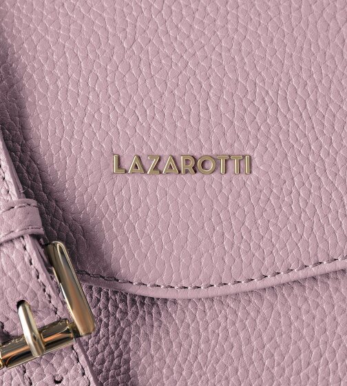 Lazarotti Bologna Leather Crossbody Umhängetasche Leder 22 cm
