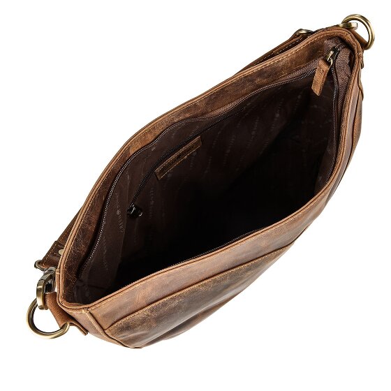 Greenburry Vintage Schultertasche Leder 37 cm
