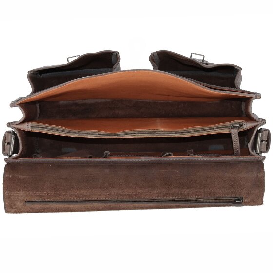 Greenland Nature Nature Aktentasche Leder  40 cm