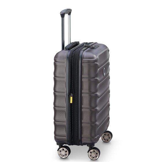 Delsey Paris Meteor 4 Rollen Kabinentrolley 55 cm mit Dehnfalte