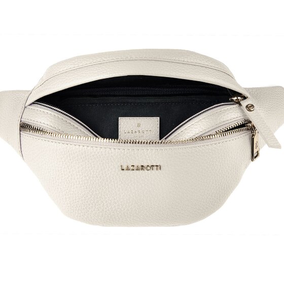Lazarotti Bologna Leather Double-Zip Gürteltasche Crossbody Leder 25 cm