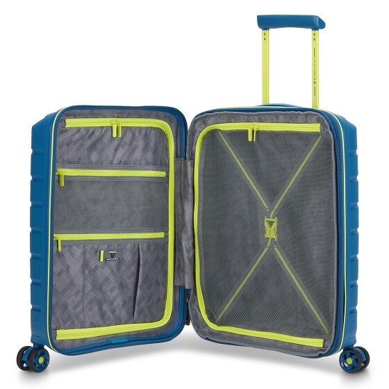 Roncato B-Flying Move 4 Rollen Kabinentrolley 55 cm mit Dehnfalte