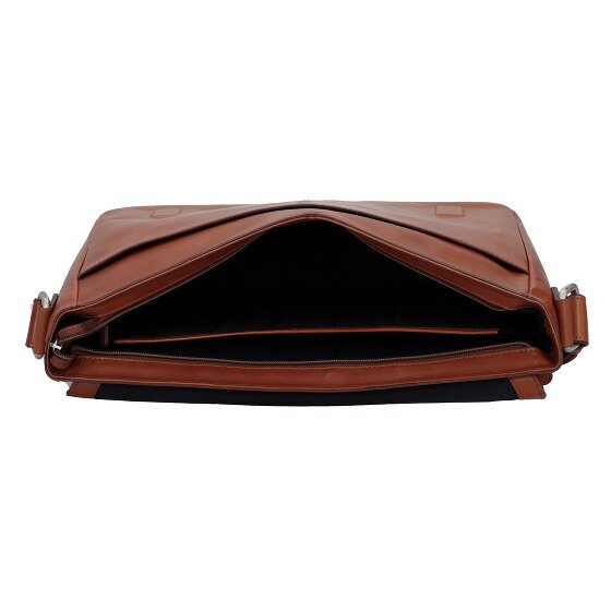 Leonhard Heyden Cambridge Messenger Leder 38 cm Laptopfach