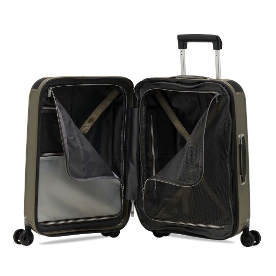 Eminent Aegis 4 Rollen Kabinentrolley S 55 cm mit Dehnfalte