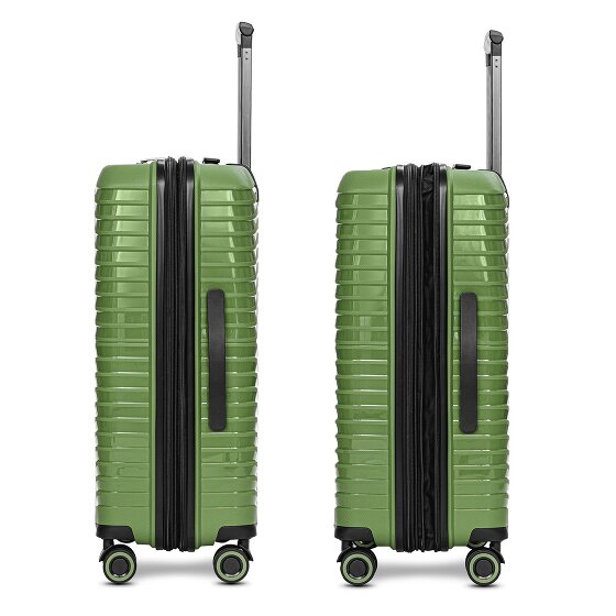 Stratic Shine 4 Rollen Trolley 65 cm mit Dehnfalte