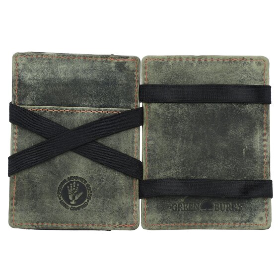 Greenburry Vintage Magic Geldbörse RFID Leder 10 cm