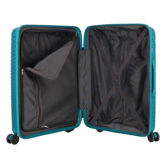 d&n Travel Line 4600 4 Rollen Kofferset 3-teilig