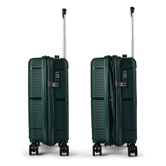Benzi 5899 4 Rollen Kabinentrolley S 55 cm mit Dehnfalte