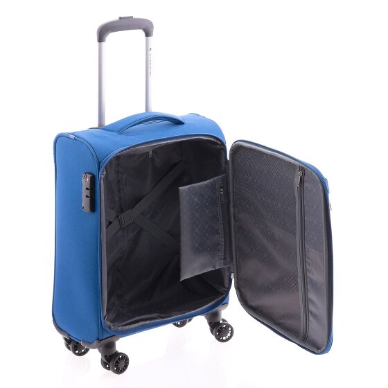 Gladiator 3700 4 Rollen Kabinentrolley 55 cm mit Dehnfalte