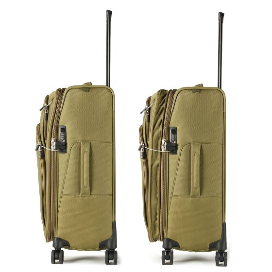 Samsonite Spark Sng Eco 4 Rollen Trolley 67 cm mit Dehnfalte