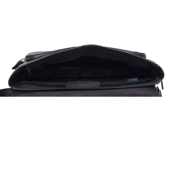 Piquadro Black Square Aktentasche Leder 40 cm Laptopfach