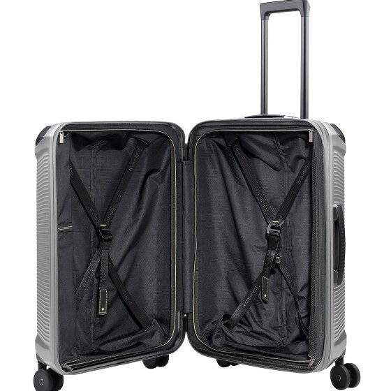 Travelite Millennium 4 Rollen Trolley 67 cm mit Dehnfalte