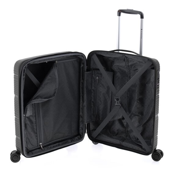 Gladiator 0800 4 Rollen Kabinentrolley 55 cm mit Dehnfalte