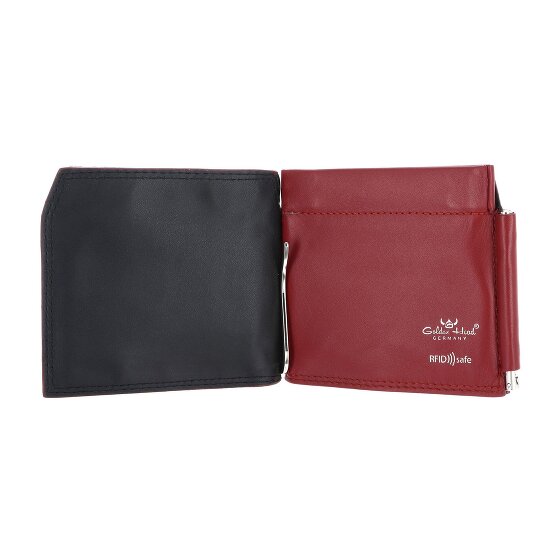 Golden Head Polo Geldbörse RFID Schutz Leder 11 cm Geldscheinklammer