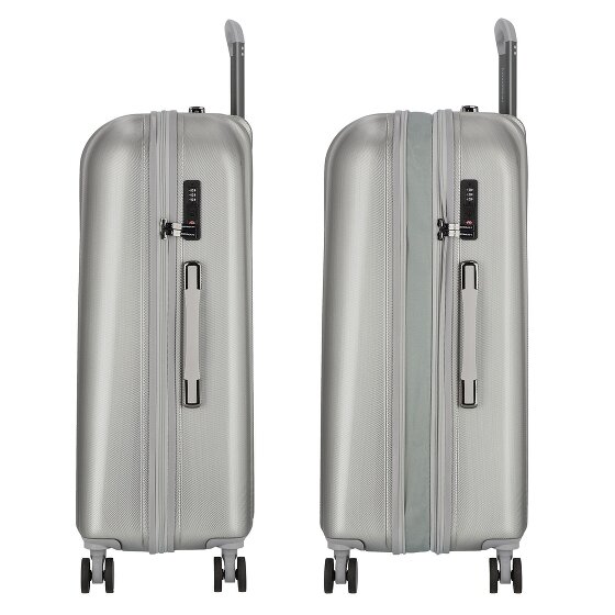 Polestream Moonrock 4 Rollen Trolley L 78 cm mit Dehnfalte