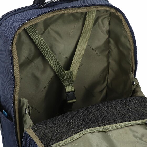 Piquadro Overnight computer backpack in recycled fabric