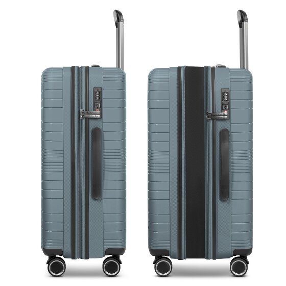 Franky Dallas 3.0 4 Rollen Trolley M 65 cm mit Dehnfalte