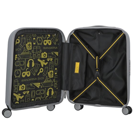 Mandarina Duck Logoduck + 4 Rollen Kabinentrolley S 40 cm