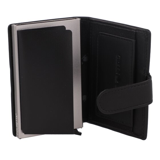 Greenburry Nappa Kreditkartenetui RFID Schutz Leder 7 cm