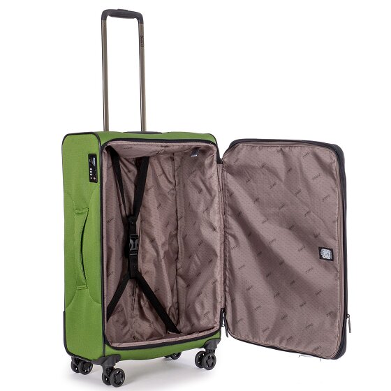 Stratic Bendigo Light + 4 Rollen Trolley 72 cm mit Dehnfalte