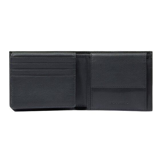 Piquadro Russel Geldbörse RFID Schutz Leder 10.5 cm