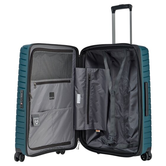 Stratic Novium 4 Rollen Trolley M 65 cm mit Dehnfalte