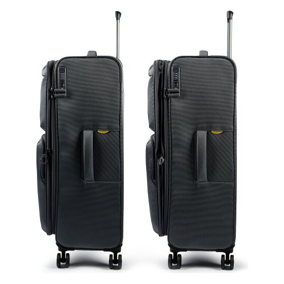 Mandarina Duck Zephyr 4 Rollen Trolley L 78 cm mit Dehnfalte