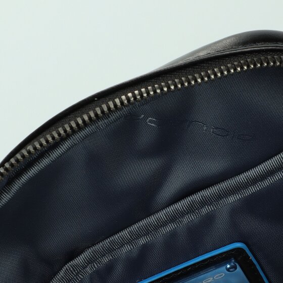 Piquadro Blue Square Umhängetasche Leder 22 cm