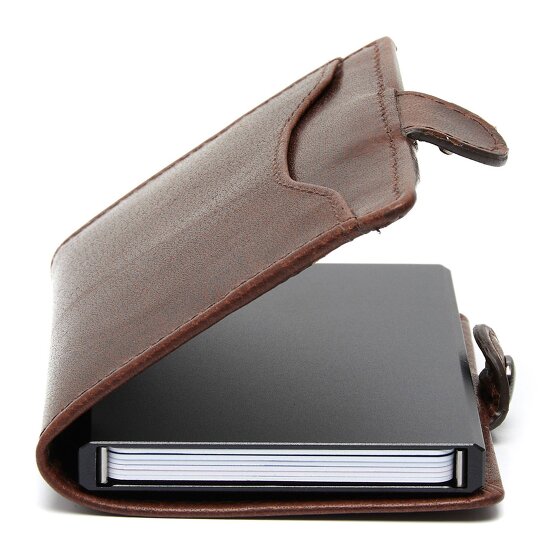 The Chesterfield Brand Albury Kreditkartenetui RFID Schutz Leder 7 cm