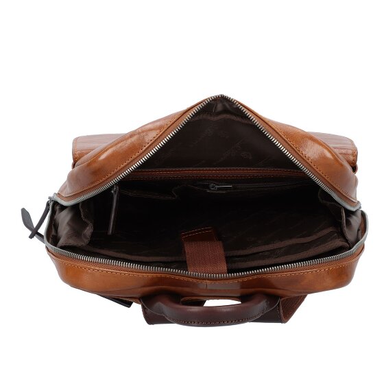 Castelijn & Beerens Rien Rucksack RFID Leder 40 cm Laptopfach