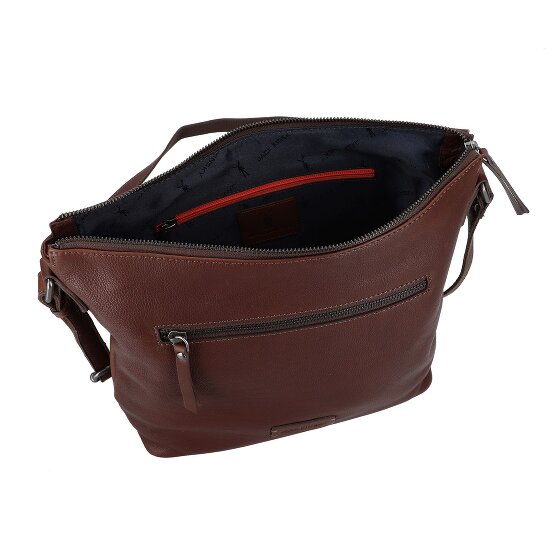 Jack Kinsky Montreal Umhängetasche Leder 26 cm